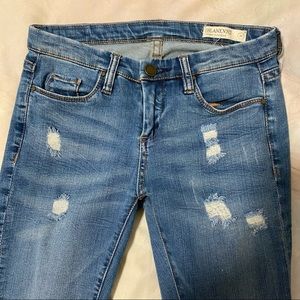 Blank NYC Distressed Skinny Jeans